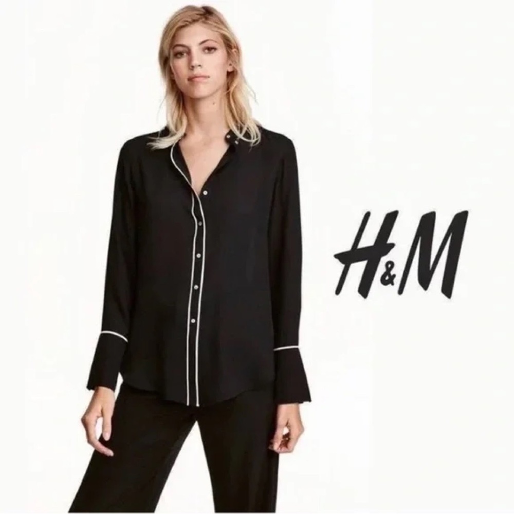 H&M Long-Sleeved Blouse